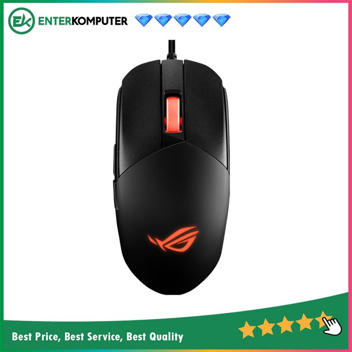 Asus ROG Strix Impact III - Ambidextrous Ergonomic Gaming Mouse