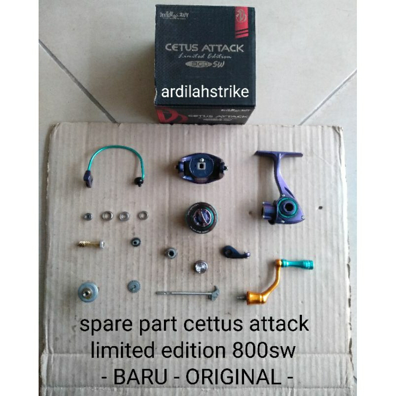 spare part cetus attack devil craft 800sw limited edition  - BARU - ORIGINAL