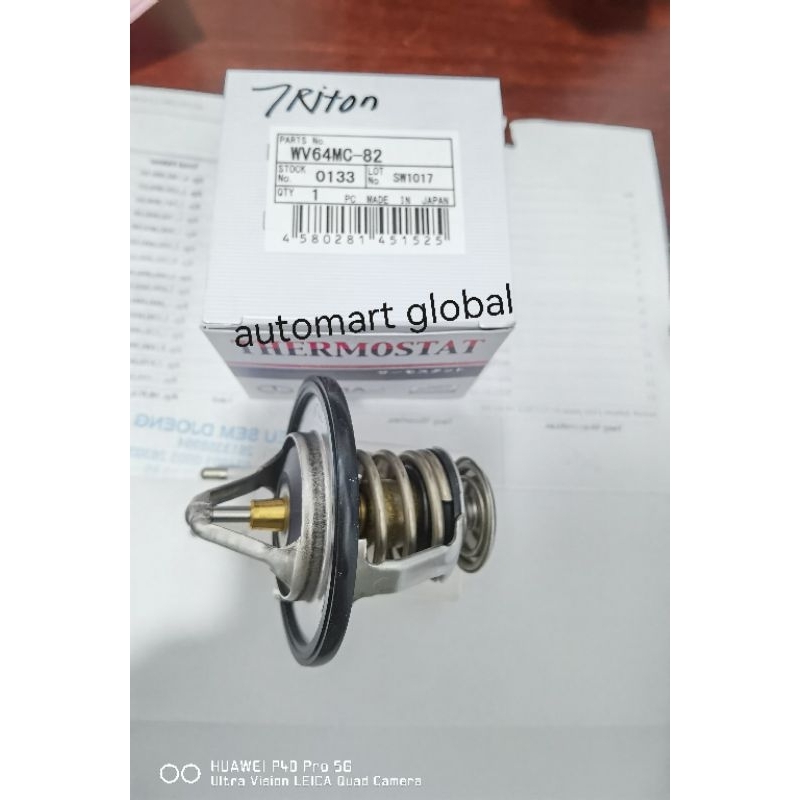 thermostat Triton Pajero sport Tama jalan