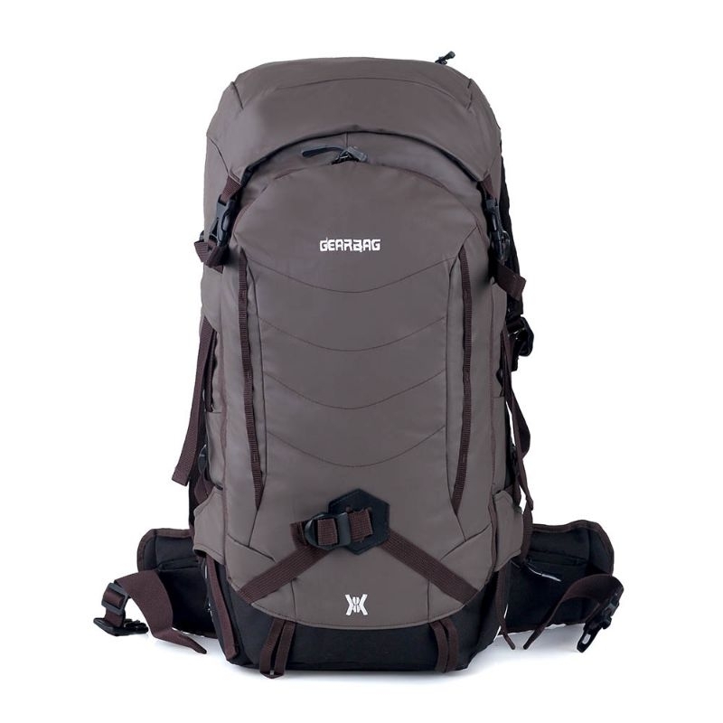 ARGL Tas Ransel Keril Gunung Pria Anti Air Kapasitas 50 Liter Tas Carrier Punggung Cowok Besar Backpack Outdoor