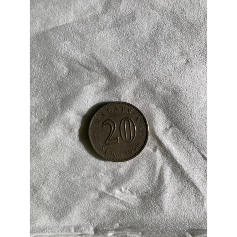 20 sen MALAYSIA 1968