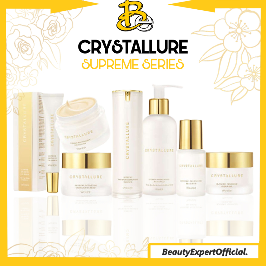 ⭐️ Beauty Expert ⭐️ Wardah Crystallure Supreme SERIES - Revitalizing Rich Cream - Revitalizing Oil Serum - Activating Booster Essence