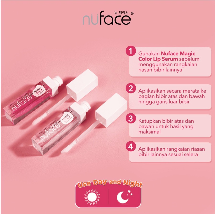 SKINCARE FUJI !! NUFACE MAGIC COLOR LIP SERUM