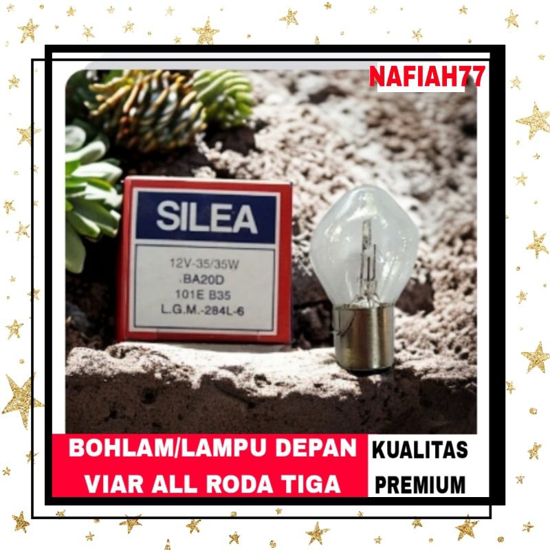 BOHLAM LAMPU DEPAN MOTOR RODA TIGA VIAR KARYA TOSSA DLL