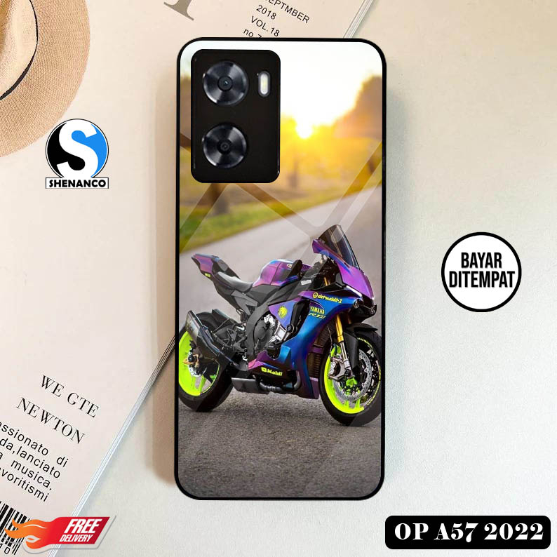 [COD]Promo Case Oppo A57 4G 2022 Gambar Wallpaper Mobil Aesthetic Casing Hp Bisa Type Lain Desain Ke