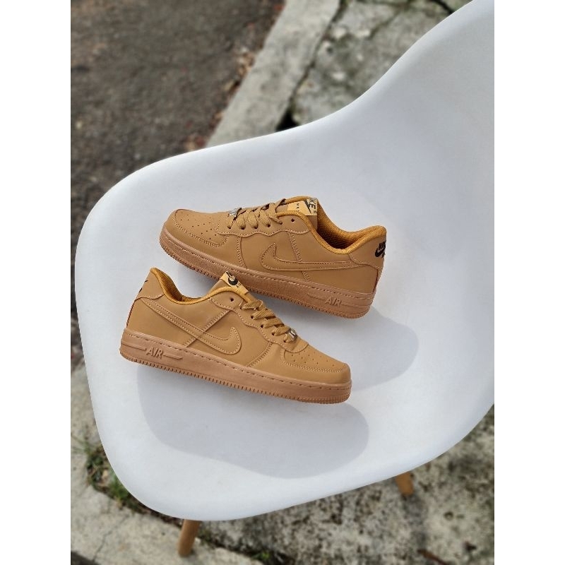 Sepatu • Formal AF1 Fullbrown Pria &amp; Wanita Kualitas Import