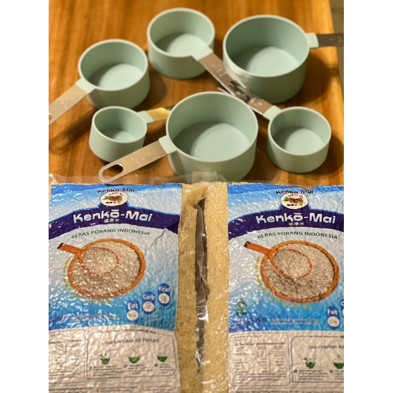 

beli 2kg beras porang kenkomai gratis sendok takar (random ukuran) shirataki / beras sehat / beras diet / bukan fukumi / beras low carbo