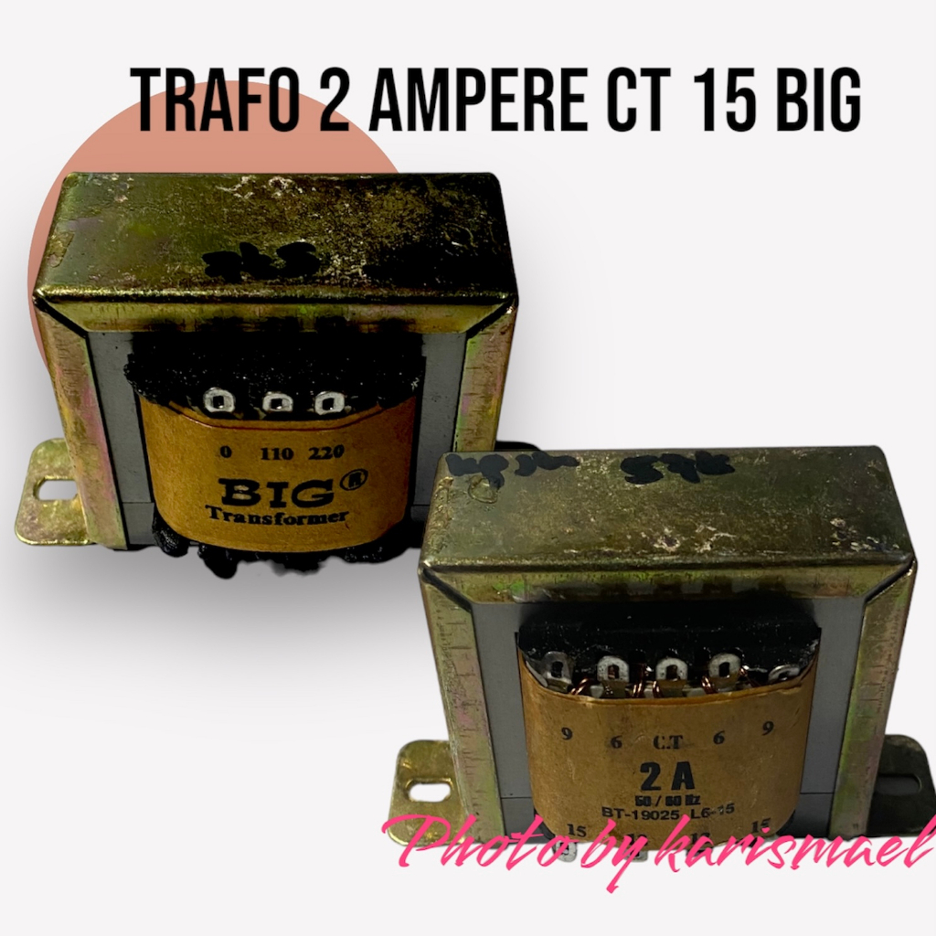 TRAFO 2 A 2 AMPERE CT 15 BIG