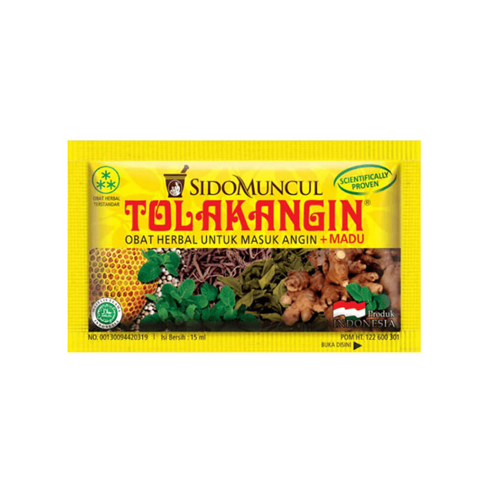 SIDOMUNCUL TOLAK ANGIN MADU 1 SACHET