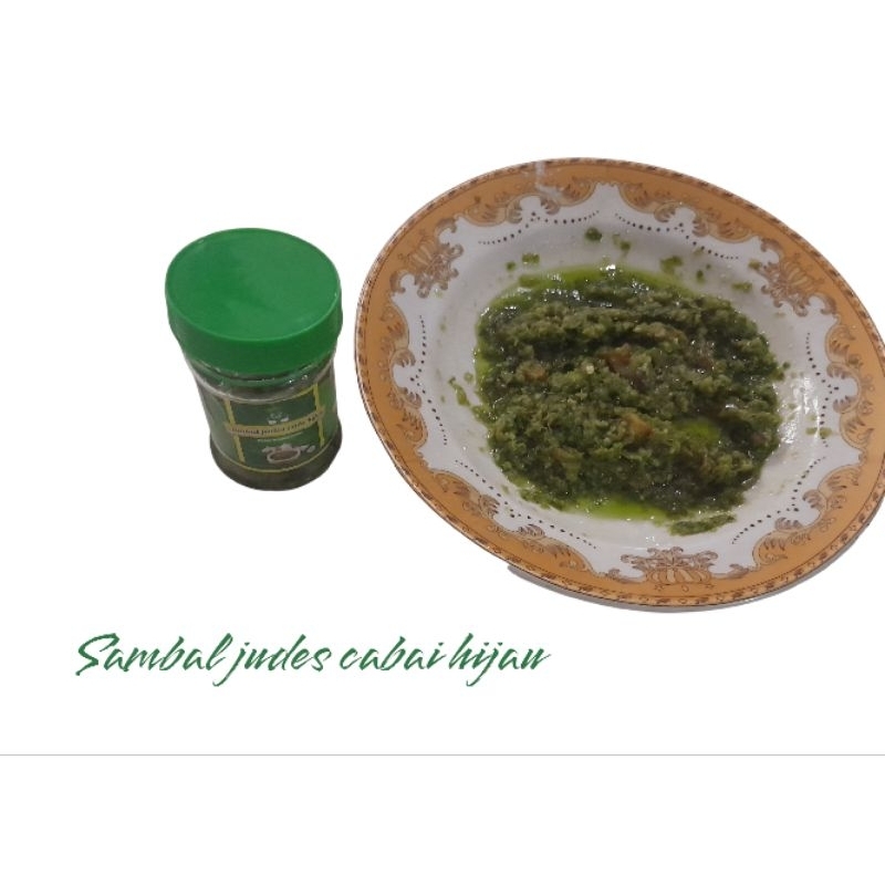 

sambaljudescabehijau
