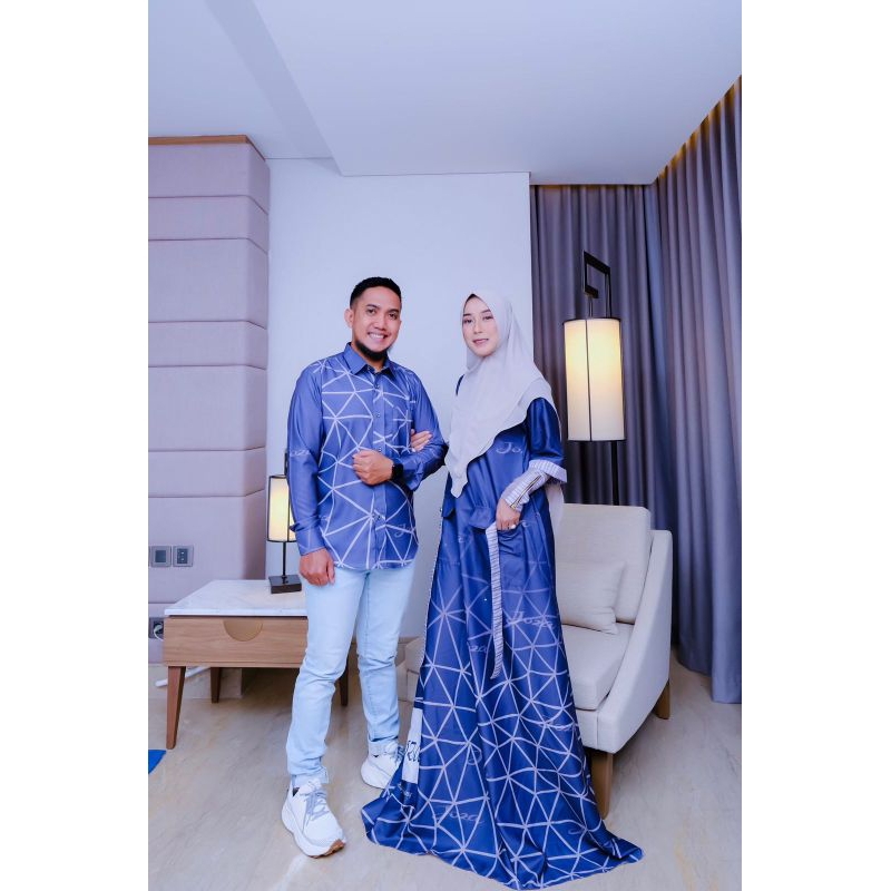 GAMIS SERAGAMAN SARIMBIT PRINTING BY JOZA ARINA