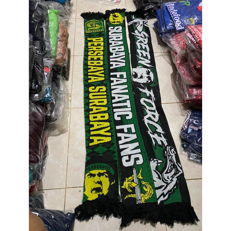 SYALL SCRAF RAJUT PERSEBAYA PREMIUM