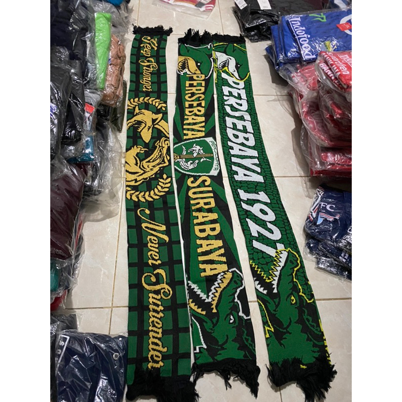 SYALL SCRAF RAJUT PERSEBAYA PREMIUM