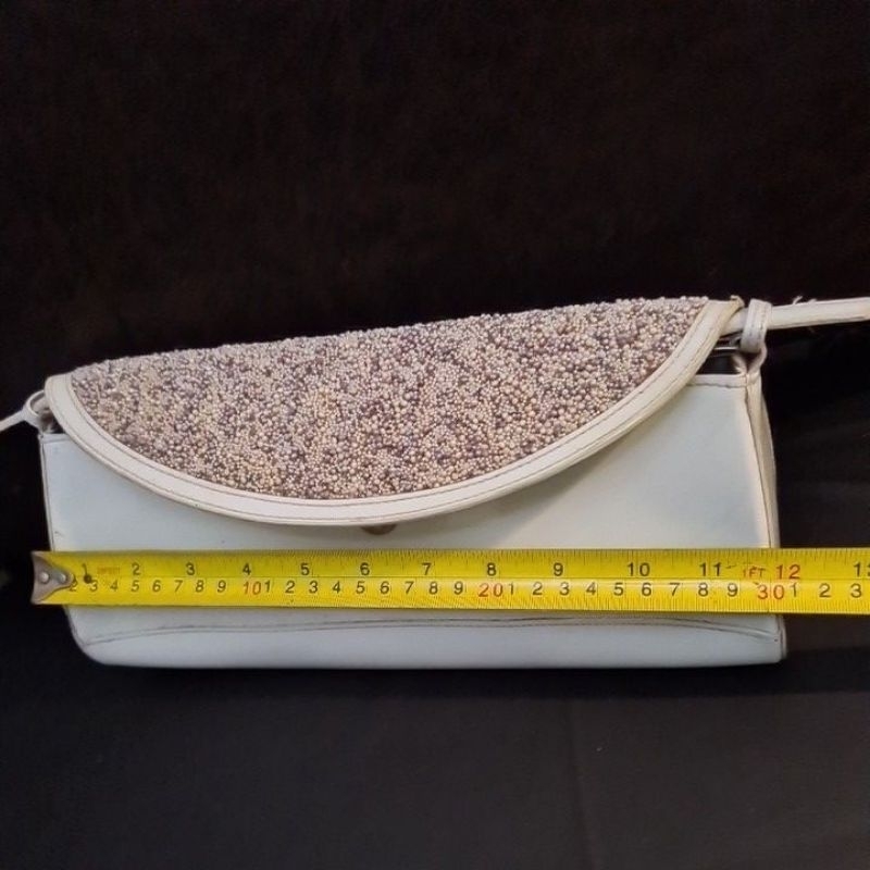 SHOULDER BAG GUC* WHITE