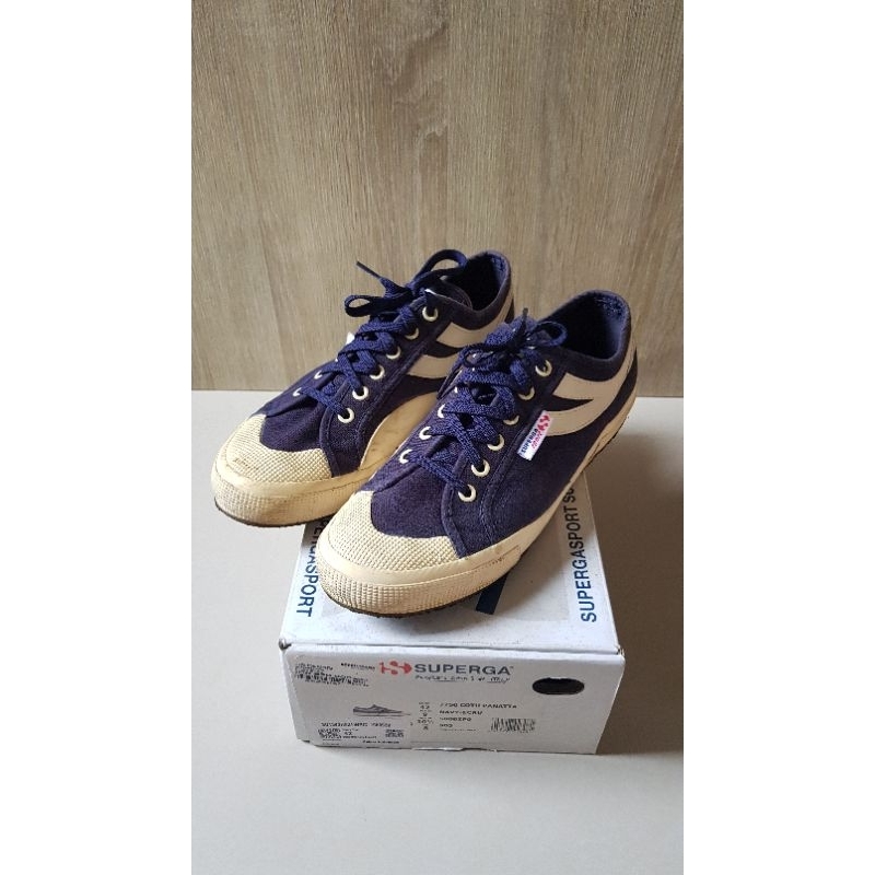 Superga 2750 Cotu Panatta Navy/Ecru