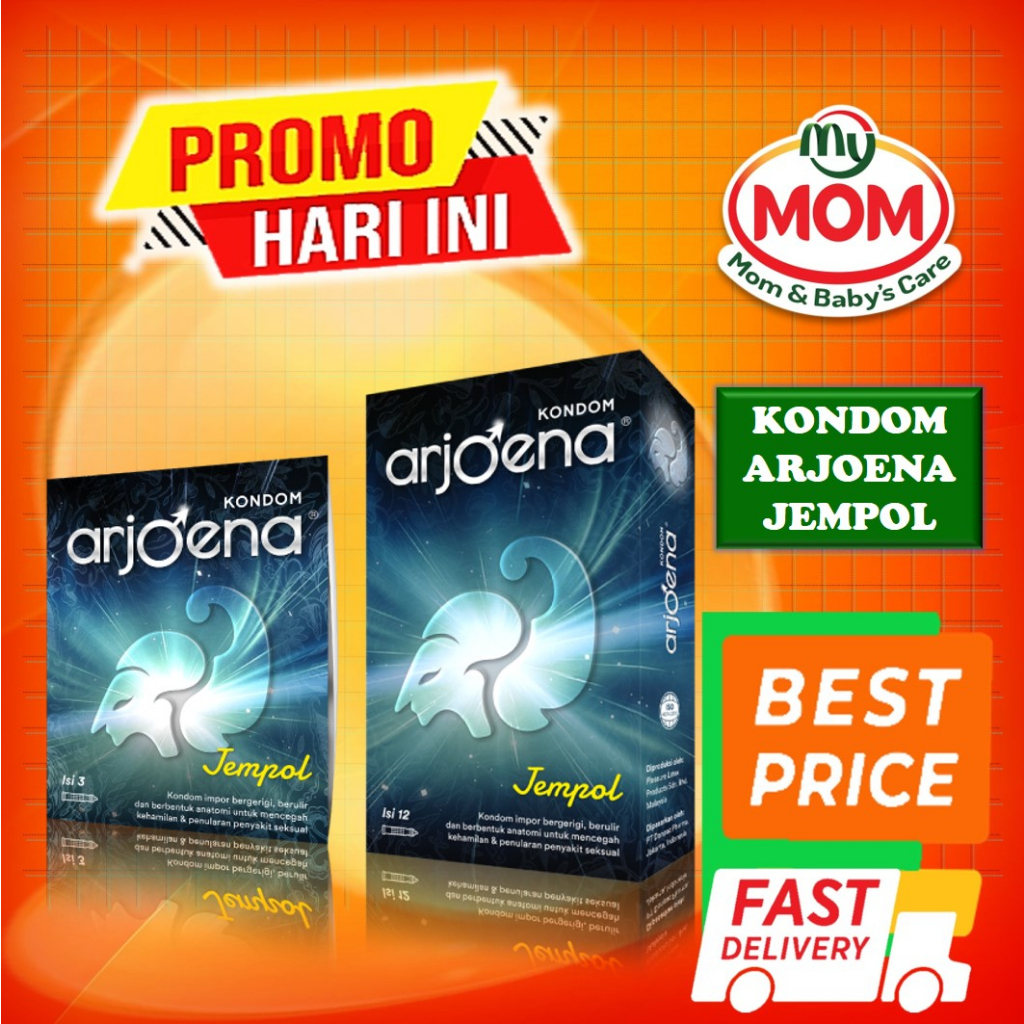 [BPOM] Kondom Arjoena JEMPOL Isi 3 Pcs / Kondom Arjoena / Kondom Arjuna / Kondom ViVO / MY MOM