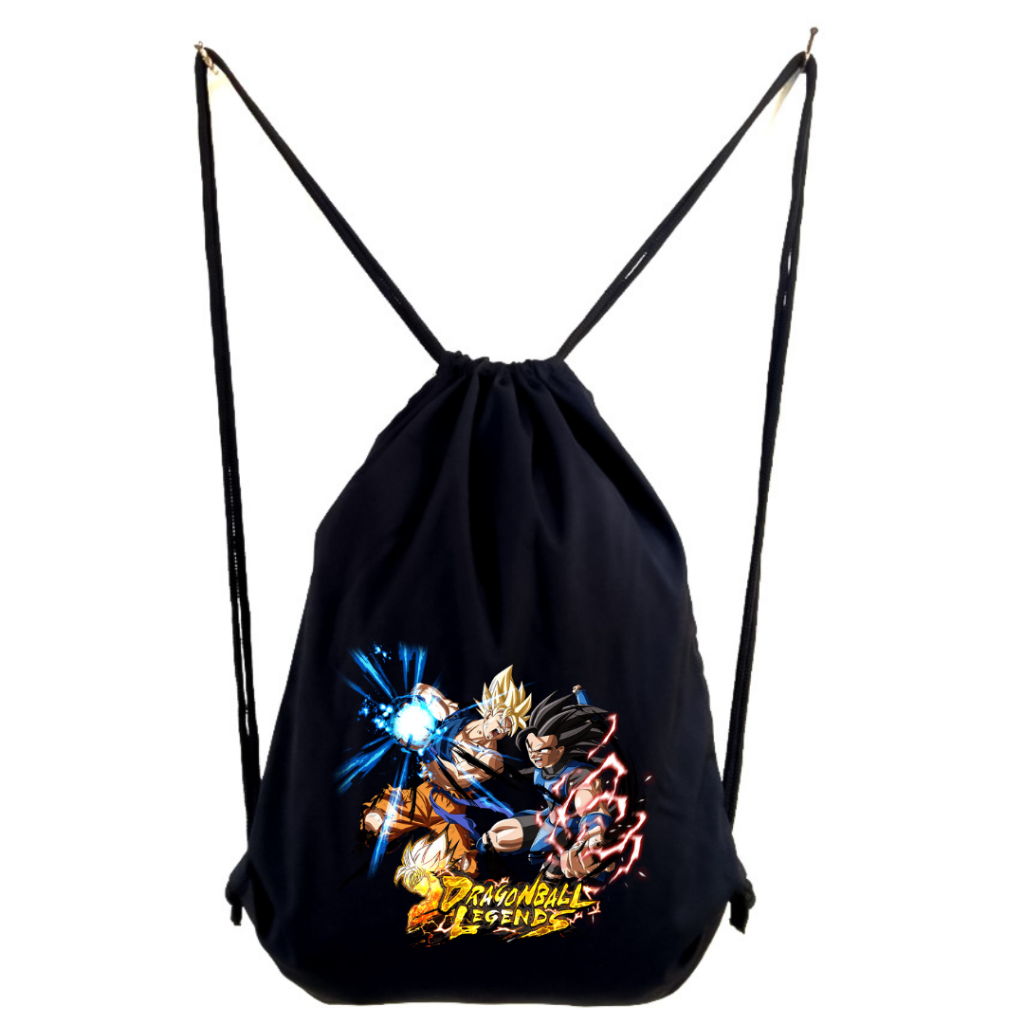 LIMITED EDITION DTF Stringbag DRAGON BALL Tas Ransel Serut drawstring drill hitam manga anime || kiiyoomii ||