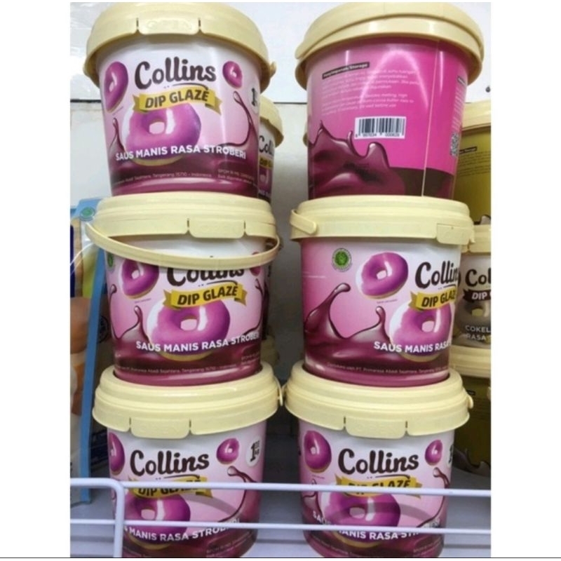 

Dip Glaze Collins Stroberry 1kg