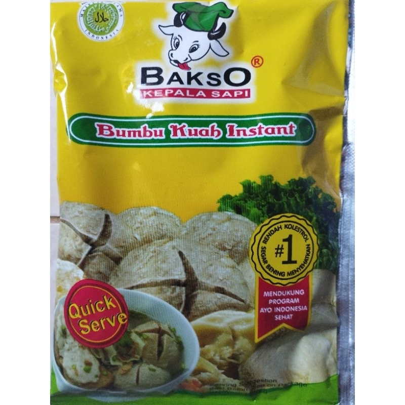 

bumbu kuah instant bakso kepala sapi 250 gr