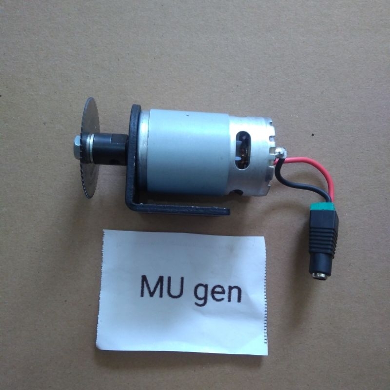 dinamo potong rs550 12v untuk rakitan kit & DIY mini table Saw tuner