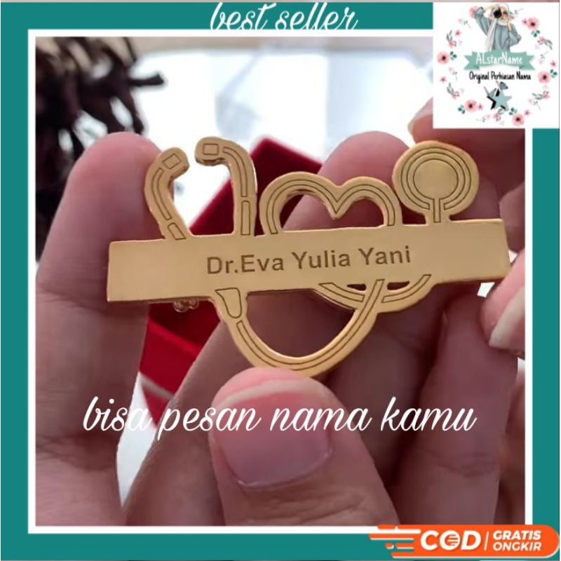 Bros custom nama nakes/bros dokter/bros custom nama