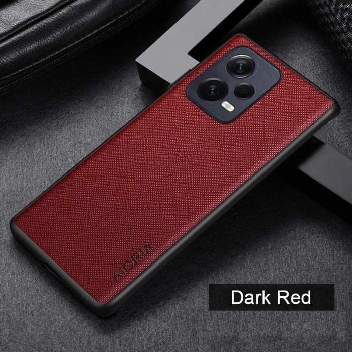 REDMI NOTE 12 PRO 4G/5G / NOTE 12 SOFT CASE CANVAS CROSS PATTERN COVER TPU SILIKON SOFTCASE