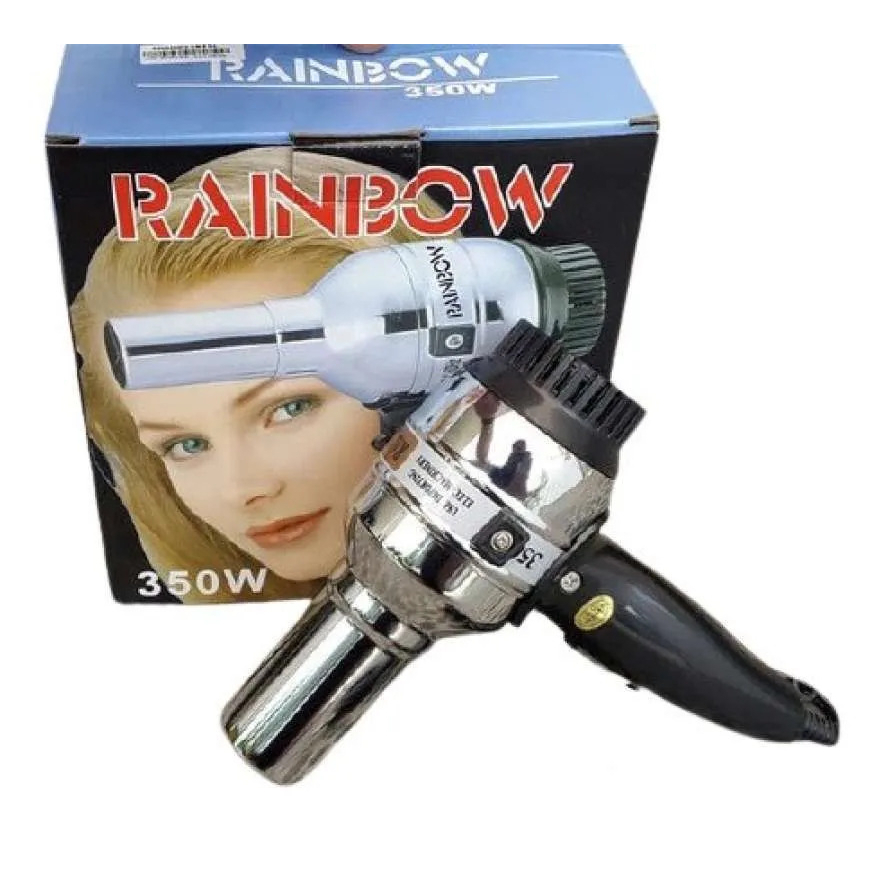 Hair Dryer Rainbow 350 Watt Pengering Rambut Panas Dingin 350W 0895