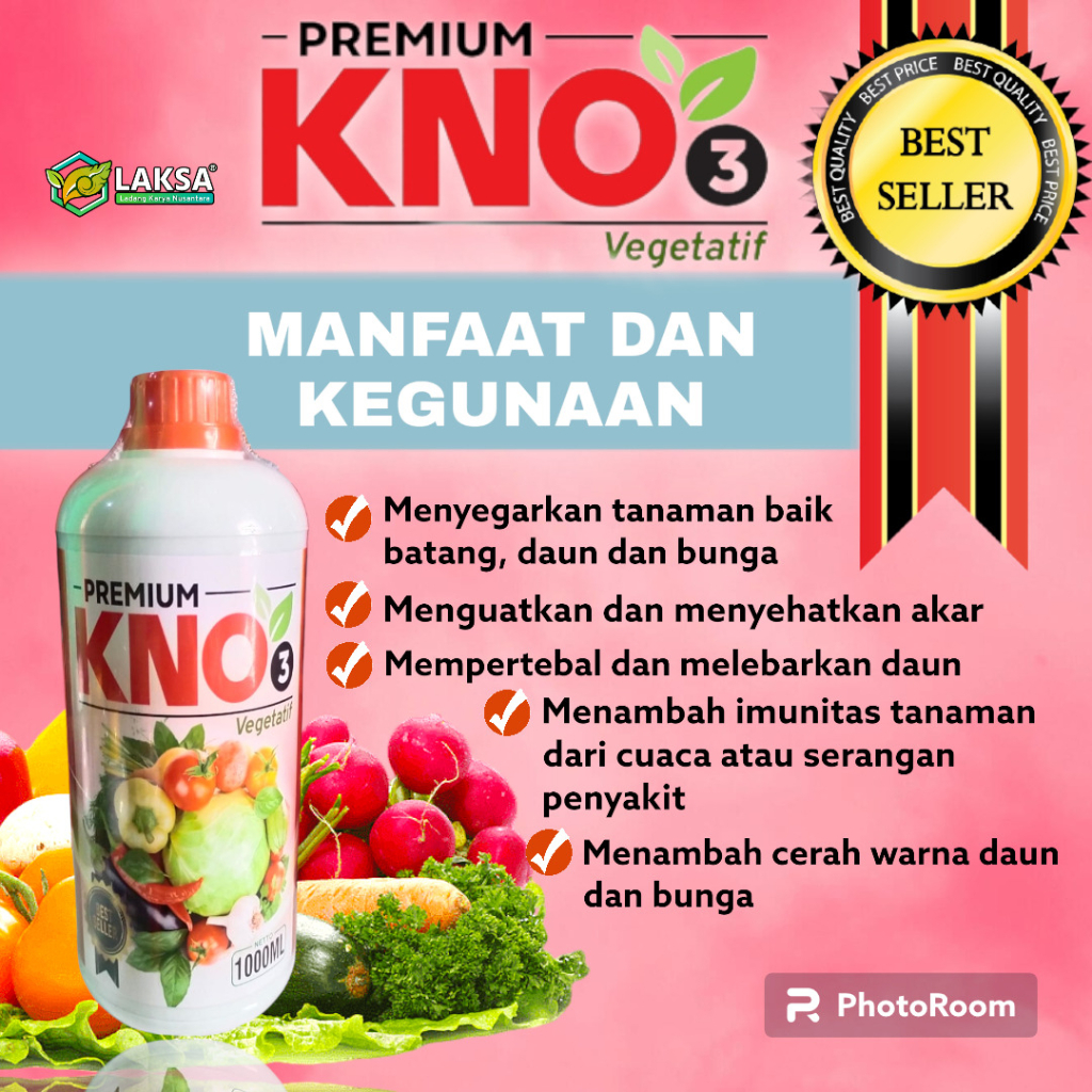 PUPUK CAIR KNO3 MERAH 1 LITER