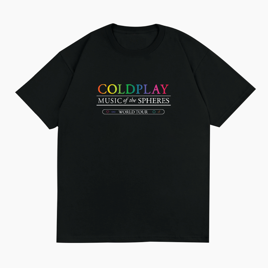 Baju Kaos Coldplay Tour Asia 2023 Cocok Untuk Pria Wanita