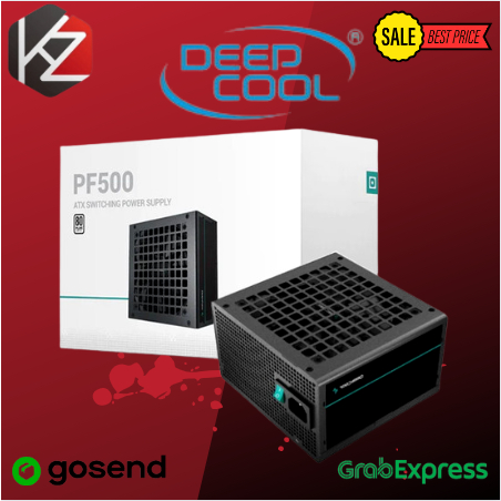 PSU DeepCool PF500 500Watt 80+ White All Flat Cable Power Supply