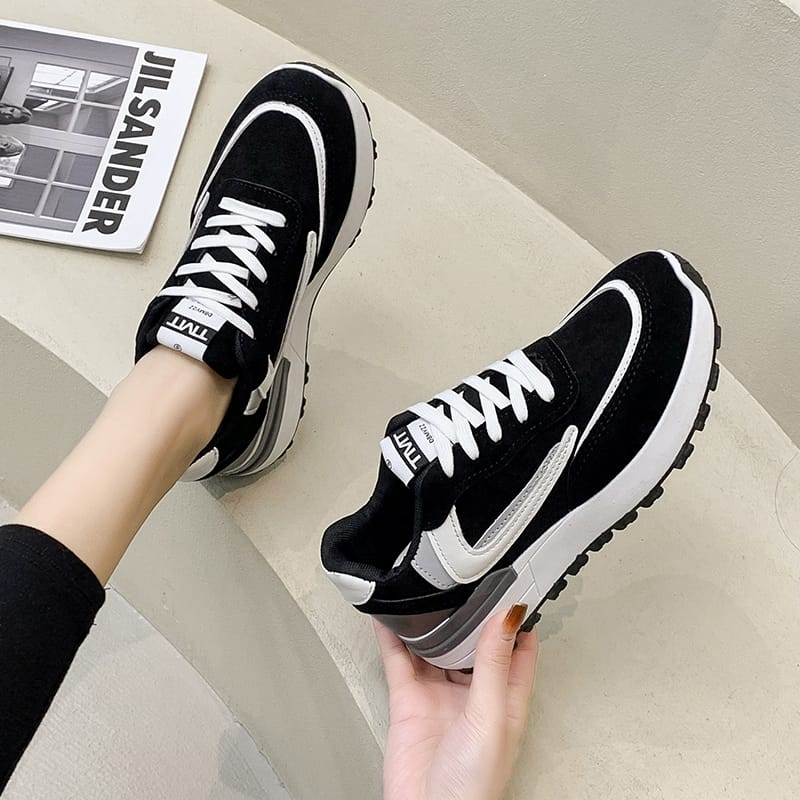 GROSIRTAS  &quot;FREE BOX&quot; LV0220 Sepatu Wanita Import Fashion Sepatu Korea Mode Sneaker Import