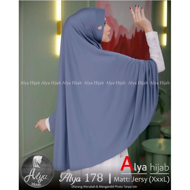 khimar jumbo soft pad alya 178 ori alya hijab