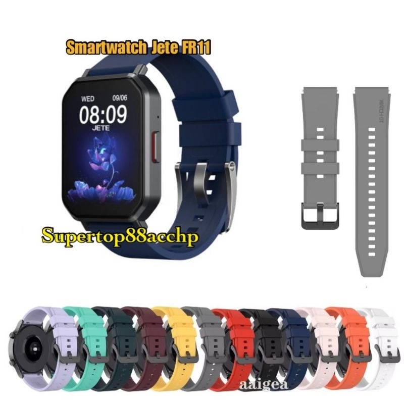 Strap Jete Smartwatch FR11 FR12 Rubber Tali Jam Tangan