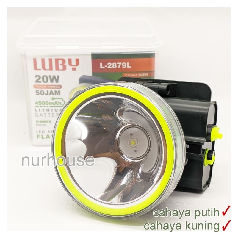 Luby senter kepala 20 watt waterproof L- 2879