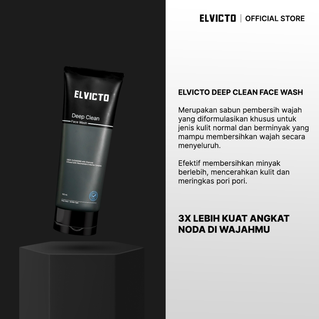 ELVICTO DEEP CLEAN FACE WASH