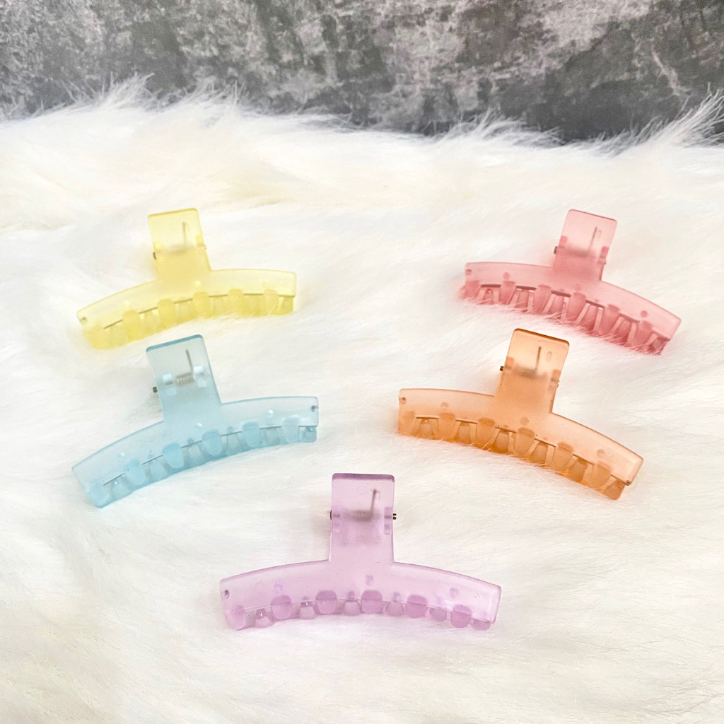 Jepit rambut JEDAI korea JEDAI SALON BESAR ICE WARNA 7 CM jedai bangkok jedai pisang warna warni