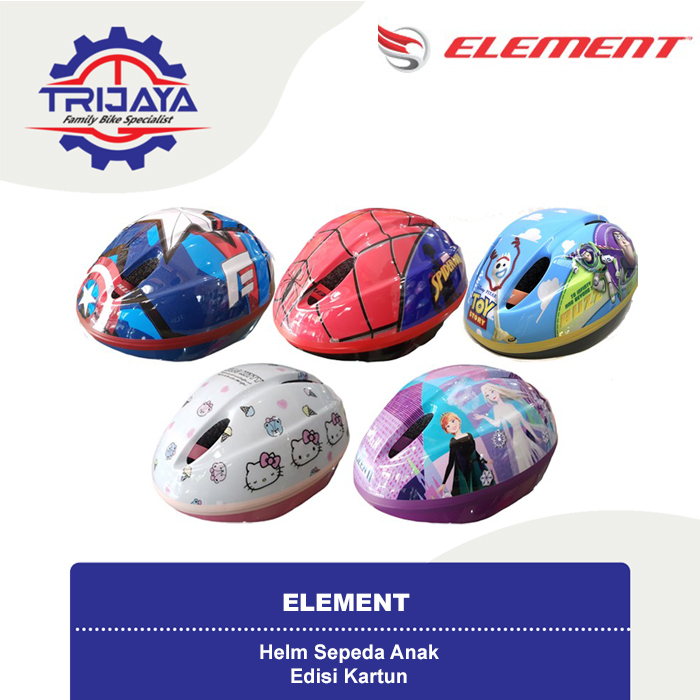 RMB Helm Sepeda Anak Edisi Kartun