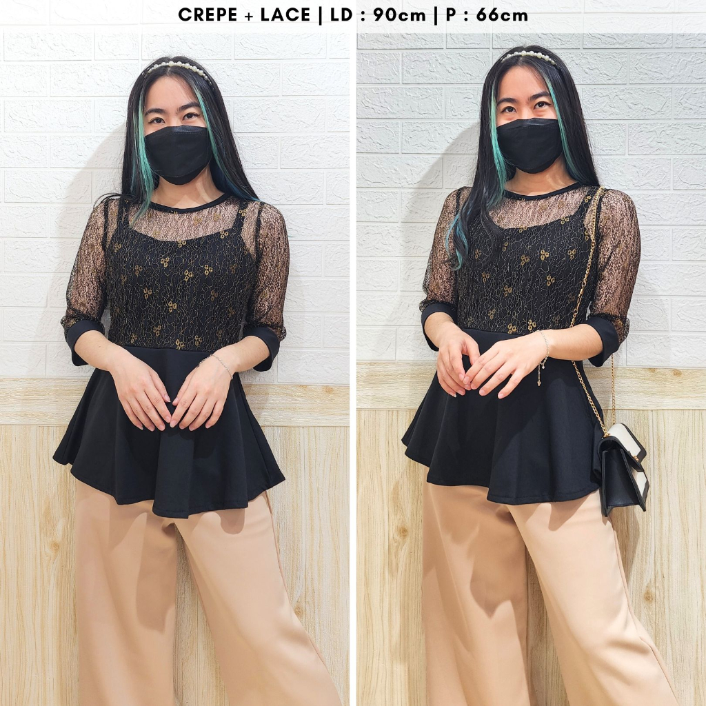 2541 carla lace top