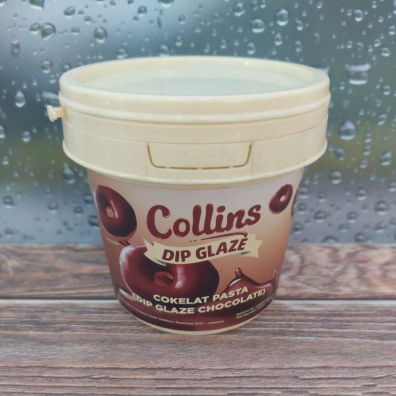 

COLLINS DIP GLAZE CHOCOLATE 300GRAM