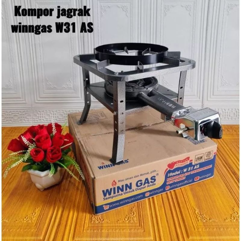 KOMPOR WINN GAS W - 31 AS   COR  KOMERSIL KAKI SEDANG  LOW PRESSURE