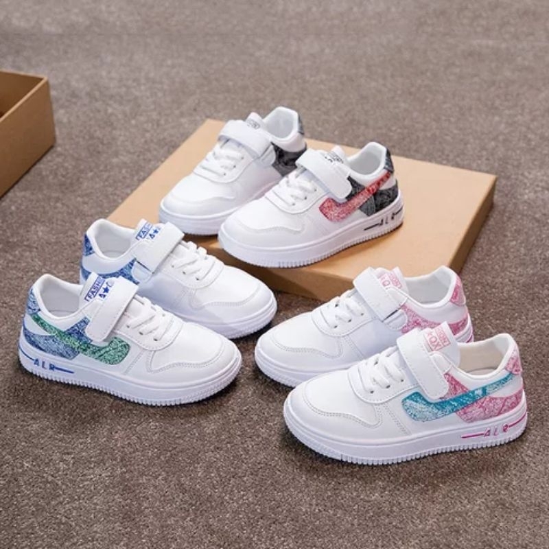 DS Kids - Sepatu Sneakers Anak Perempuan dan Laki-laki Casual A-02