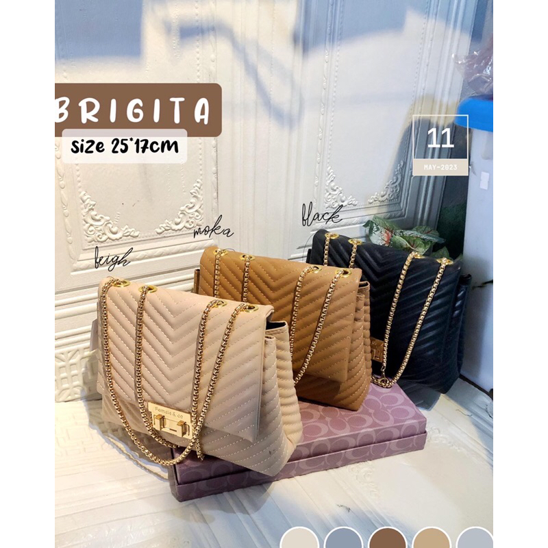 BRIGITA  SLINGBAG / BRIGITA LEATHER