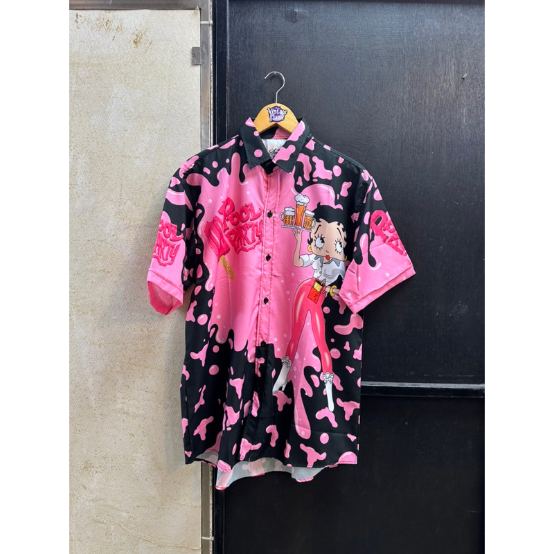 kemeja betty boop