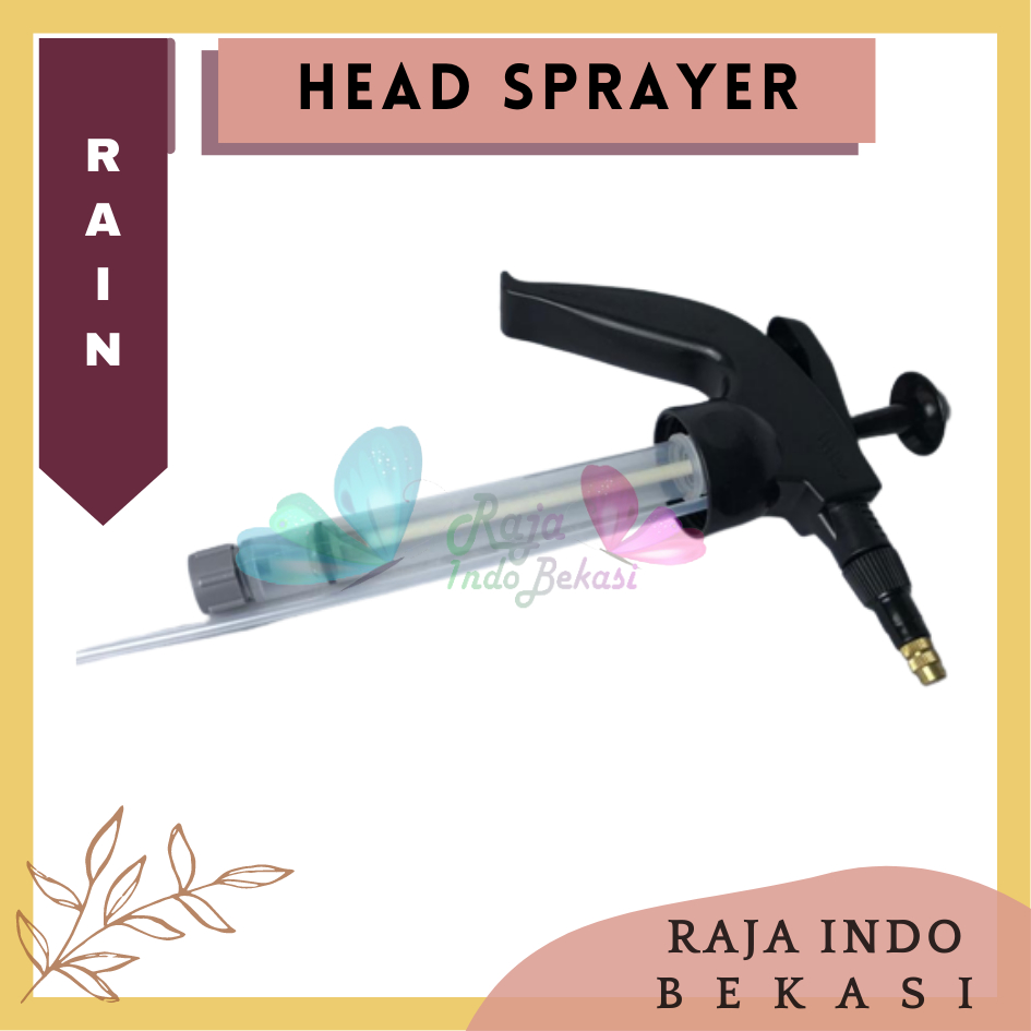 HEAD Sprayer Pompa 1L / 2L RAIN Head Pompa TERMURAH Kepala Pompa Spare Part Semprotan Burung Semprotan Tanaman