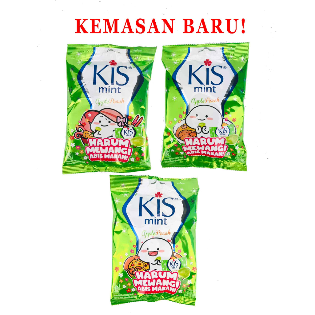 PERMEN KISS RASA MINT 125g / PERMEN