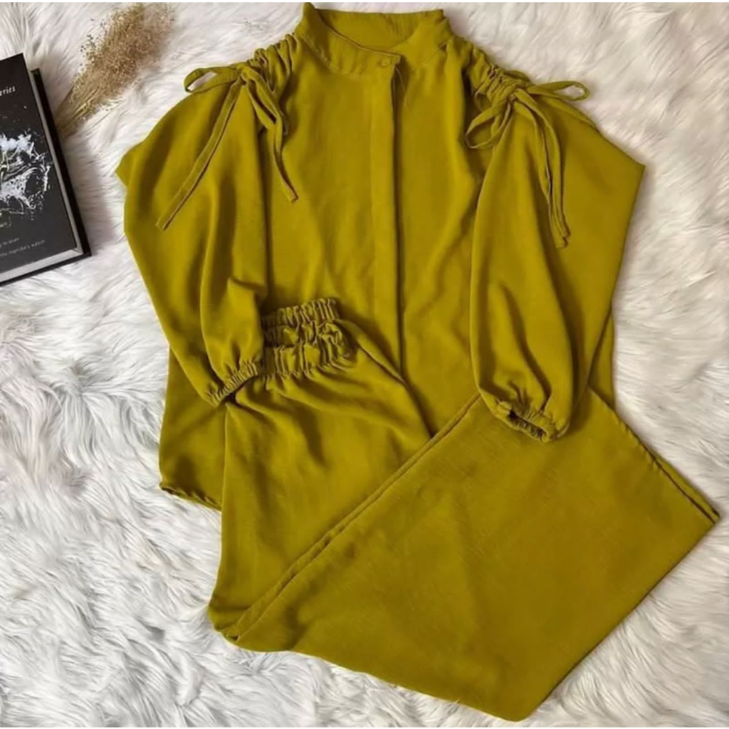 GLORIA ONESET AIRFLOW CRINCKLE WANITA MUSLIMAH PREMIUM