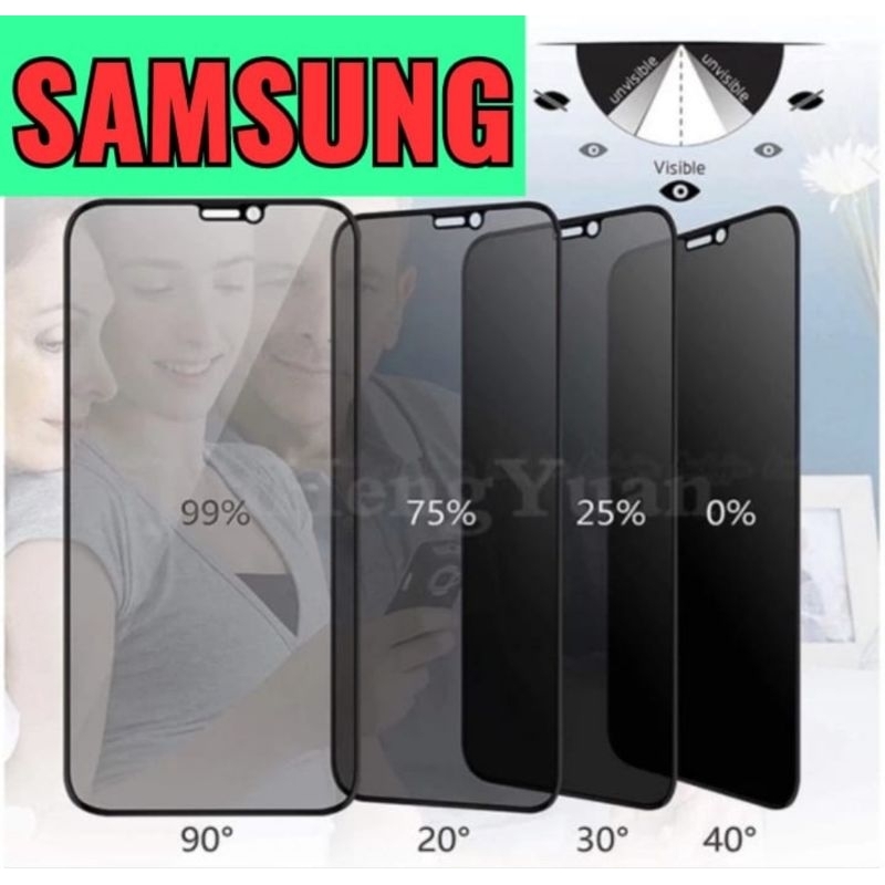 TG KACA Tempered Glass Anti-Spy SAMSUNG A02 / A02S / A03 / A03S / A04 / A04E / A04S / A10 / A10S / A12 / A12S / A13 / A20 / A20S / A22 / A23 / A30 / A30S / A31 / A32 / A33 / A50 / A70 / M01S / M02 / M10 / M10S / M12 / M20 / M21 / M22 / M30 / M32 / M33