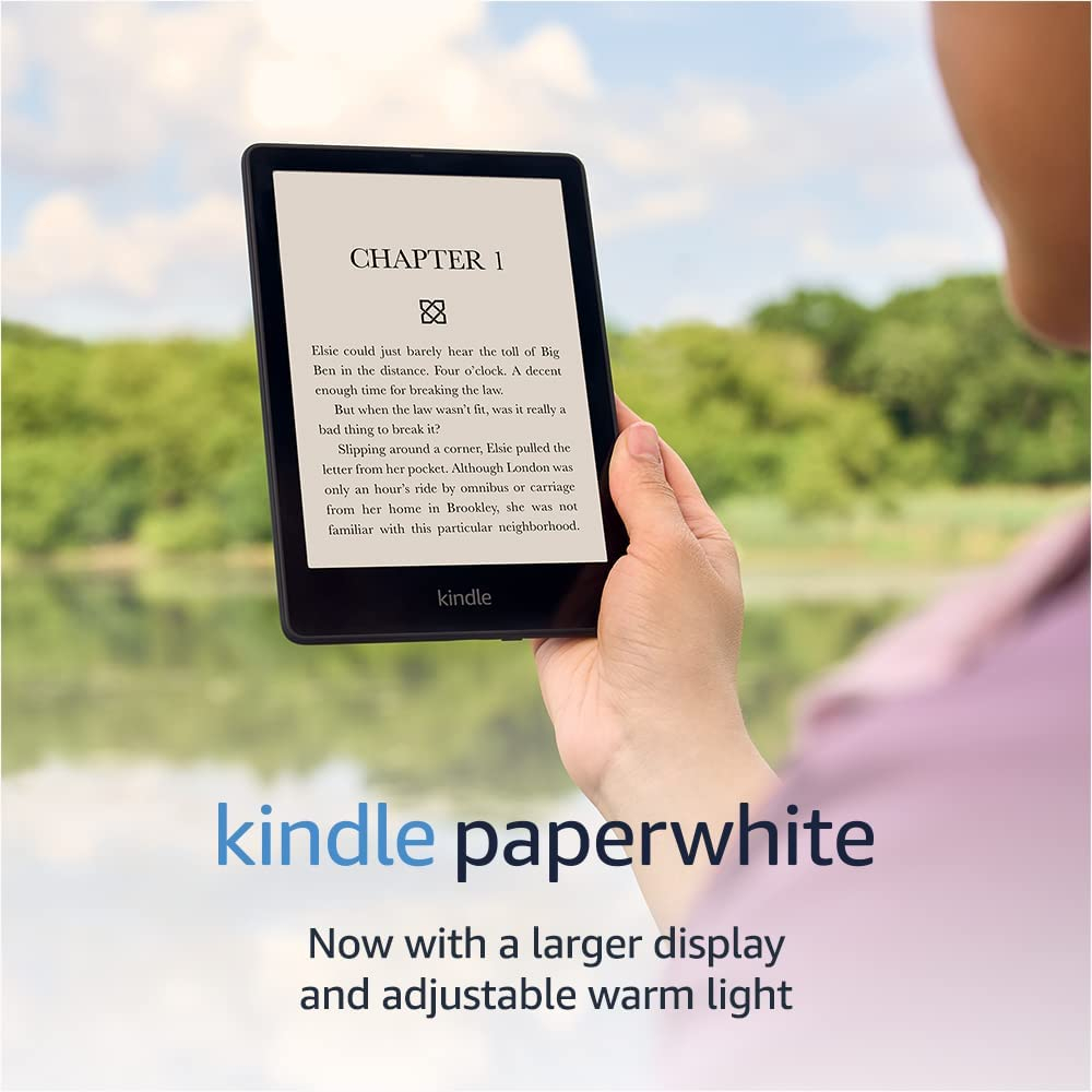 Amazon All New Kindle Paperwhite 11th Gen 2021 Display Adjustable Warm