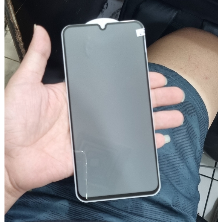 2023!! TG Anti SPY PRIVACY ORI SAMSUNG A34 5G Tempered SPAY PRIVACY Full Glossy/Matte Glare/Temperd Glass Kaca Cover/Tempred Layar Tidak Bisa Lihat dari Samping/Hitam-Black-Gelap/Gores AMOLED 4G 5G Ga Bisa Ngintip INtip PEEK Pepping Can Not For Side