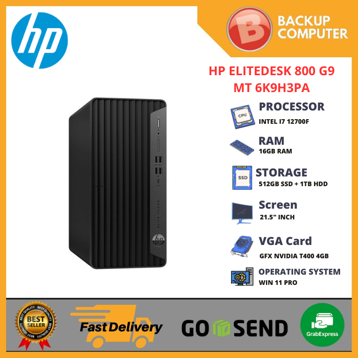 PC DESKTOP HP EliteDesk 800 G9 MT 6K9H3PA i7-12700